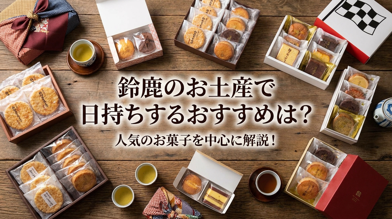 鈴鹿のお土産で日持ちするおすすめは？人気のお菓子を中心に解説！