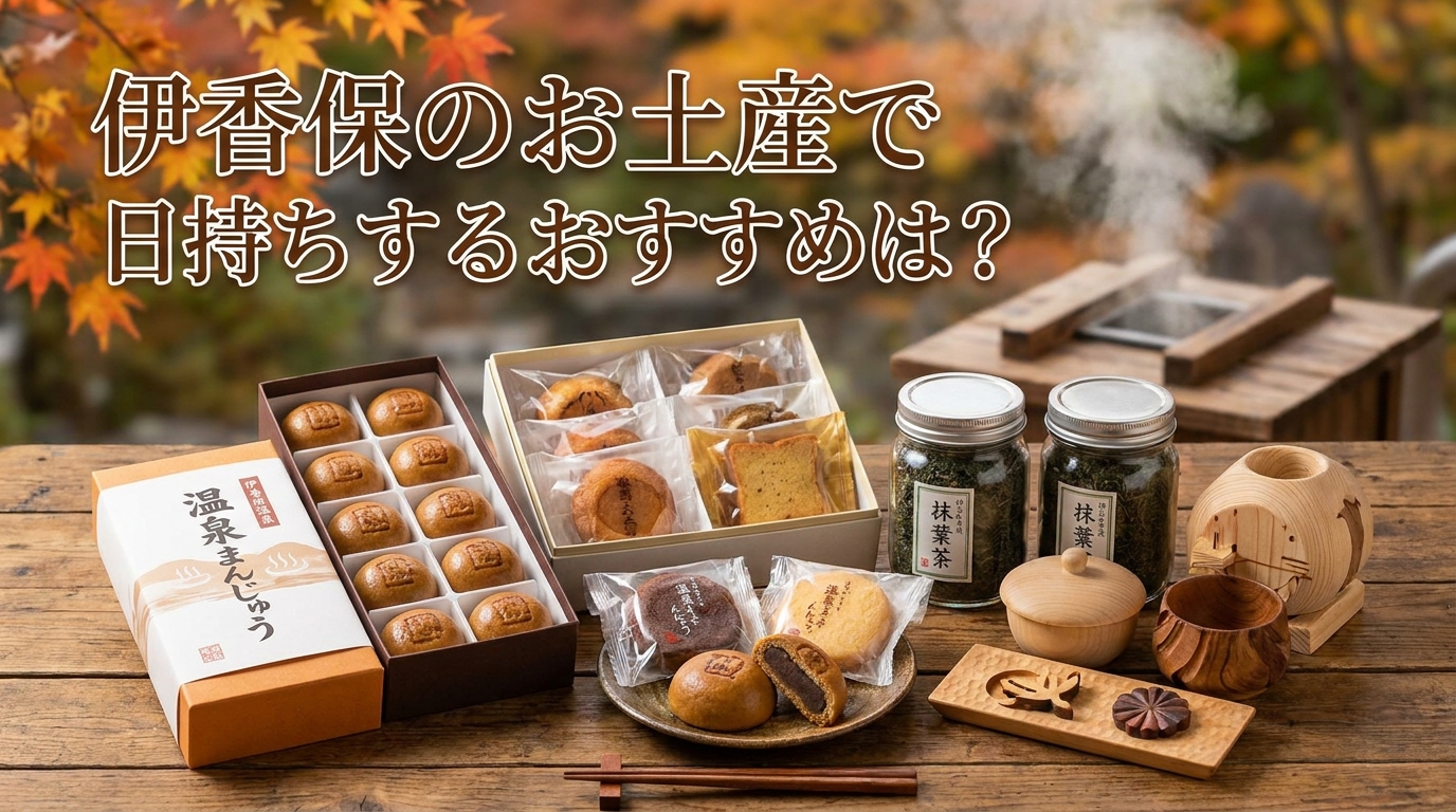 伊香保のお土産で日持ちするおすすめは？