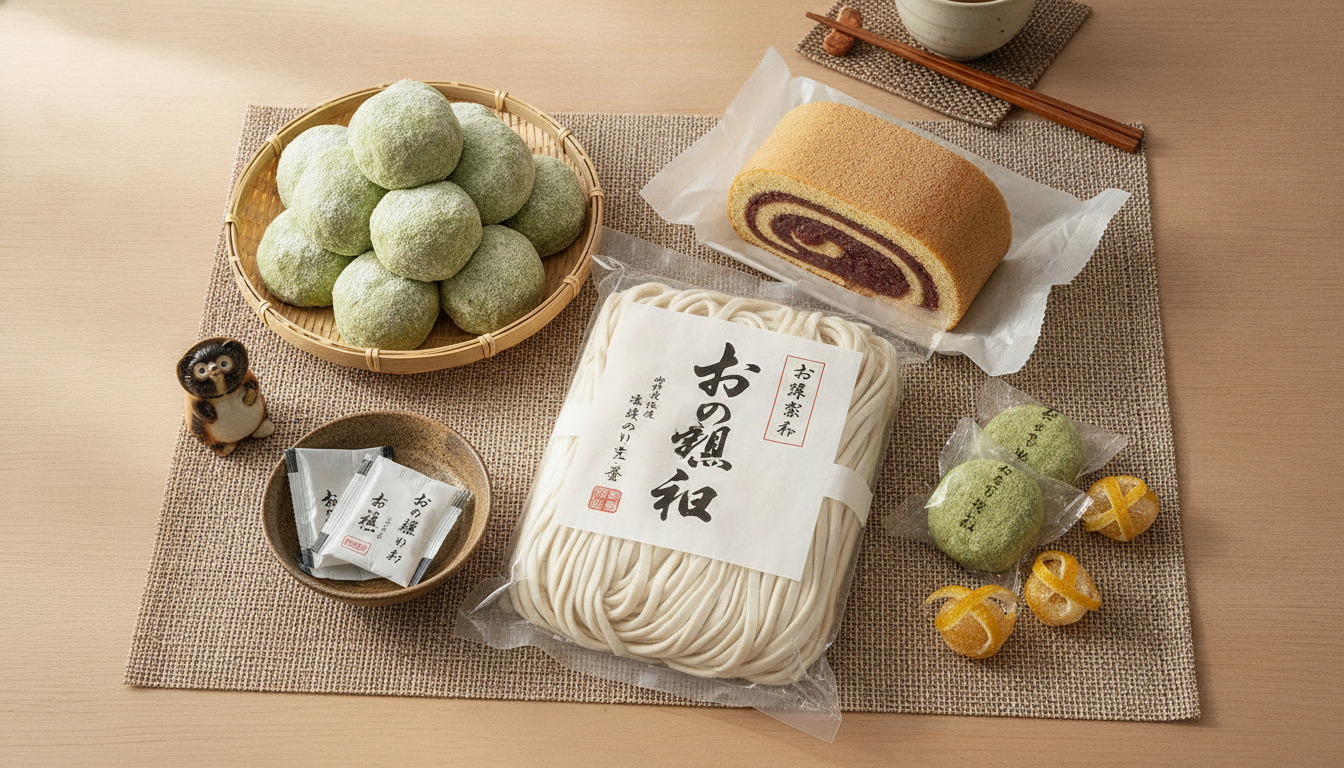 四国のお土産といえば「讃岐うどん・一六タルト・霧の森大福」が定番！