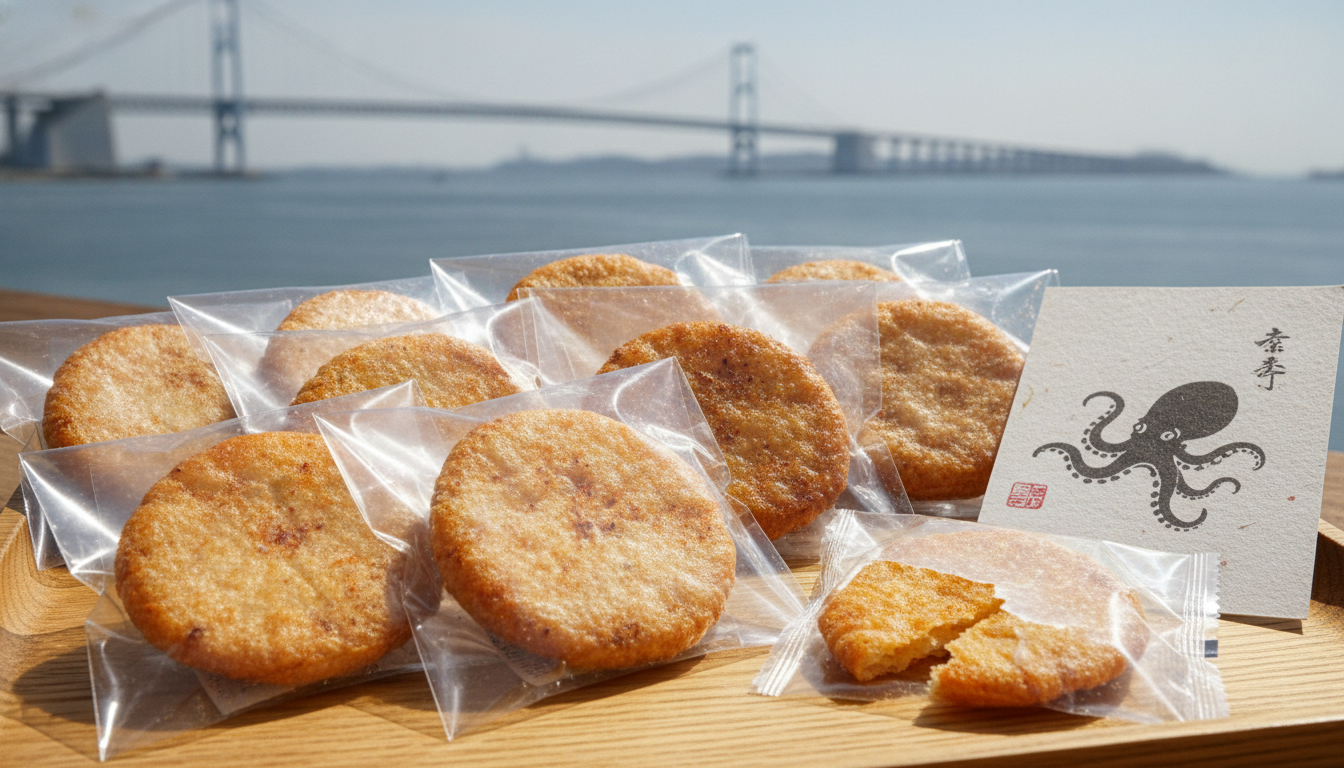 明石のお土産で日持ちするなら「たこせん」が最有力!