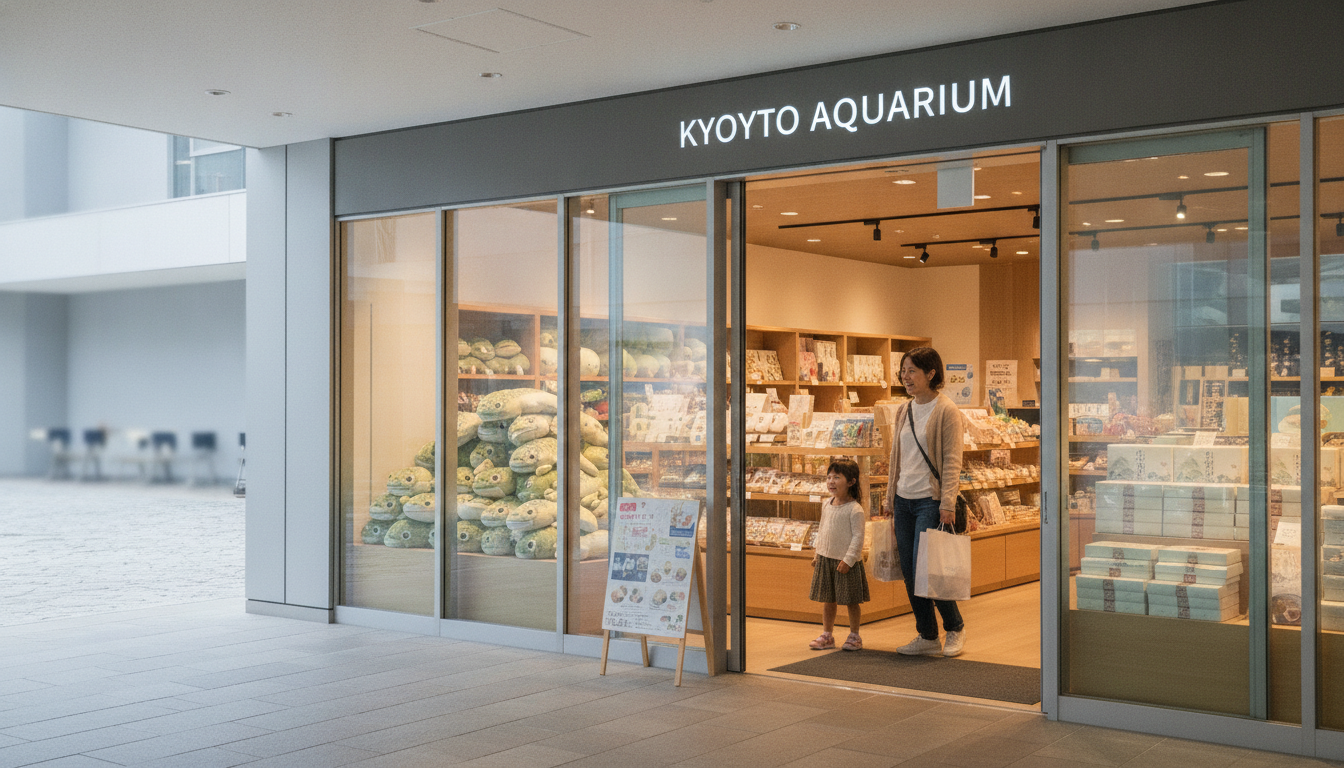 京都水族館はお土産だけでも買えます!